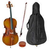 Violoncelo 4/4 Hofma Hce 110 Envelhecido Completo - Nf