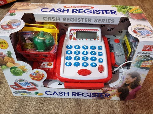 Caja Registradora Para Niños Con Accesorios   Y Sonido