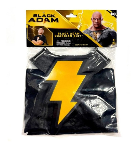 Black Adam Capa Disfraz Role Play Basica