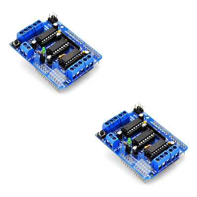 Shield Motor Tecneu L293D Control de Motores DC y Servo Arduino Uno Mega | MercadoLibre