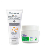 Protetor Facial 70 Avon + Hidratante Facial 5 Em 1