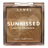 Lamel Sunkissed - Polvo Facial Bronceador Mate, No Brillante