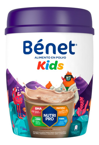 Alimento En Polvo Bénet Kids Chocolate - g a $159