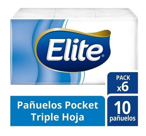 Caja Carilina Pocket 35und X 6 Packs - 10 Pañuelos C/u(5472)