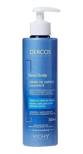 Dercos Creme De Limpeza 300ml