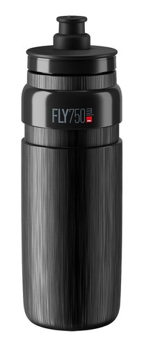 Caramañola Ciclismo Fly Negro Texturizado 750ml Elite