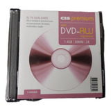 10 Mídia Mini  Dvd-rw Cis  1.4gb/2x  Regravavel Na Caixinha