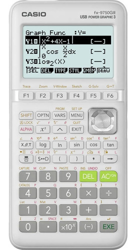 Calculadora Casio Fx-9750giii Graficadora