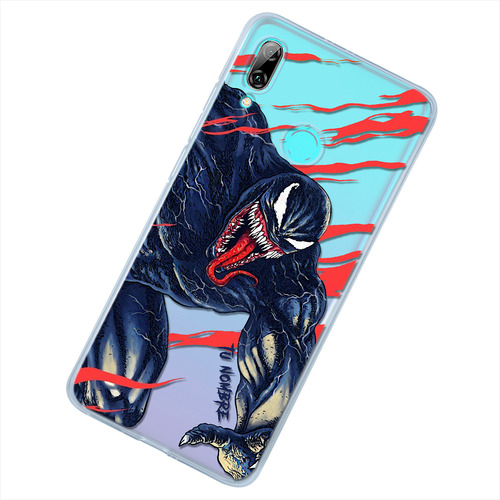 Funda Para Huawei Venom Spiderman Personalizado Tu Nombre