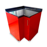 Gabinete Esquinero Minimalista Mod Italia Modulo Para Cocina