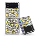 Vvupic Para Samsung Galaxy Z Flip 3 Crystal Clear Case Cover