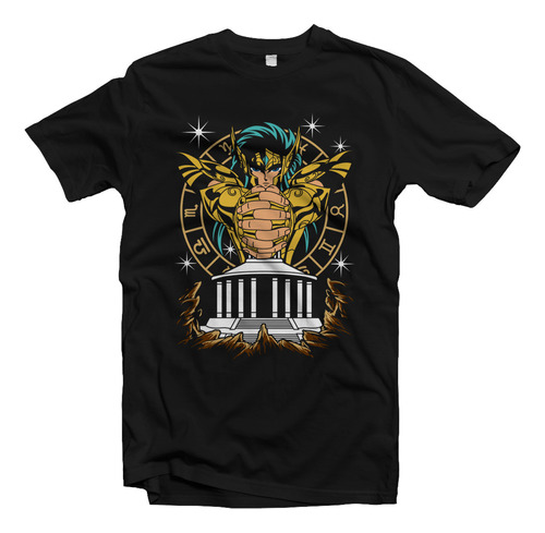 Playera Anime Saint Seiya Caballeros Del Zodiaco Gold Saints