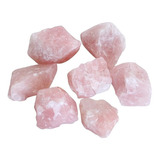Pedra Cristal Quartzo Rosa Natural Bruta 100g Cada Unidade
