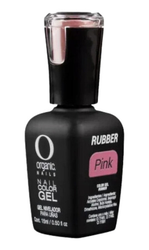 Rubber Pink 15ml Organic Nails