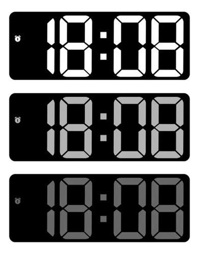 Reloj Despertador Digital Led De Escritorio