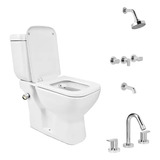 Inodoro Amazona Dmc Bidet Incorporado Tapa Deposito Grifería