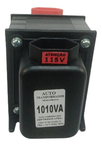 Transformador 1010va 220v / 110v P/ Motor 1/3cv Até 700w