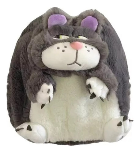 Mochila Figura De Felpa De Gato Cenicienta Lucifer, 20 Cm