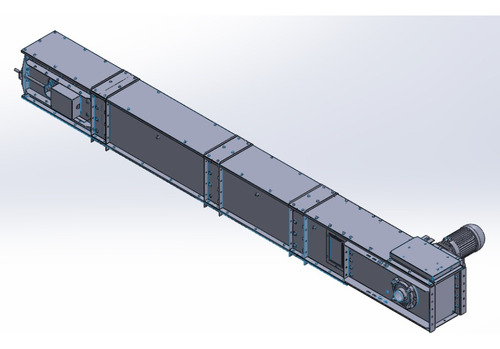 Projeto Para Fabricação - Transportador Rosca  2,5ton