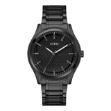 Reloj Para Hombre Guess Legacy W1049g5 Color Negro Color De La Correa Negro 2