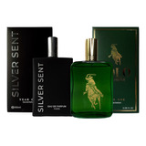 Perfume Para Presente Dia Dos Pais Polo Club Green + Silver Sent Ótima Fixação 