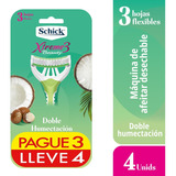 Maquina De Afeitar Schick Xtreme 3 Beauty Pague 3 Lleve 4