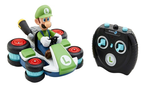 Carro Con Control Remoto Luigi Mario Kart 8 Antigravedad