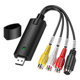 24 Adaptador De Tarjeta De Captura De Audio Y Vídeo For Aa