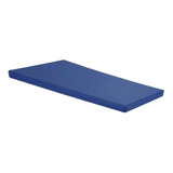 Colchonete Para Visita 180x60cm D33 Dobrável Orthovida Azul