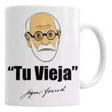Mug Pocillo Taza Café Té Desayuno Sigmund Freud Colección 