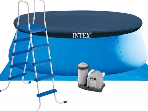 Intex Easy Set 5,49 X1,22 Azul.