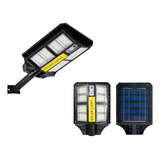 Lampara Solar Led 200w Con Brazo De Pared Alumbrado Exterior