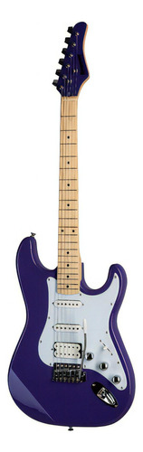 Guitarra Elétrica Strato Kramer Focus Vt-211s Violet Com Orientação Para A Mão Direita