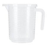Vasos Medidores De Plástico Transparente De 500 Ml/1000 Ml C