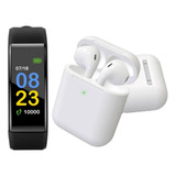 Smartwatch 115 Plus Combo + Auriculares Inalámbricos Premium
