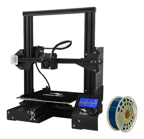 Impresora 3d Creality Ender-3 + Filamento Pla+ Gst X 750gr