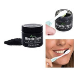 Pasta Blanqueador Dental Miracle Teeth - Carbon - Limpieza