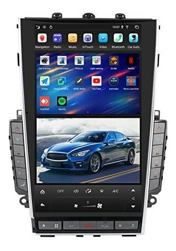 Estereo Para Carro Cidava 13.6'' Touch 4gb Ram 64gb Rom