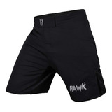 Short Hawk Mma Muay Thai Kick Boxing All Black Lima Lama Ufc