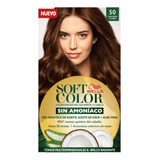 Kit Tinte Wella Professionals  Soft Color Tinte De Cabello Tono 50 Castaño Claro Para Cabello