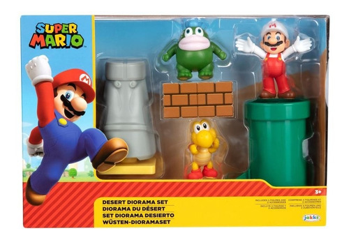 Set Super Mario Diorama Desierto Jakks Pacific