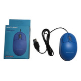 Mouse Para Notebook E Desktop  Personalizado Azul Blue Usb 