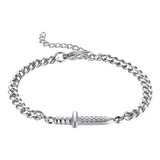 Pulsera Daga Vintage Silver Hombre Mujer 