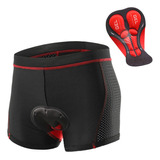 Hombres Ciclismo Ropa Interior Pantalones Cortos Transpirabl