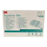 Apósito Transparente Tegaderm Film De 4,4 X 4,4 Cms 100 Unid