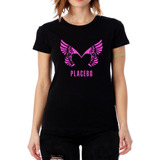 Camiseta Placebo Camisa Baby Look Fem Show Brasil M5