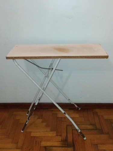 Tabla Planchar Plegable Hierro Madera Estructura Falta Funda