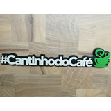 Aplique Cantinho Do Café Alto Relevo Mdf 36cm Verde