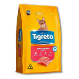 Ração Premium Especial Tigreto Salmão Gatos Castrados 10,1kg