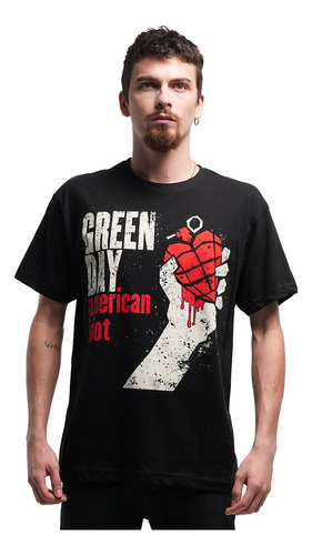 Camiseta Green Day American Idiot Rock Activity